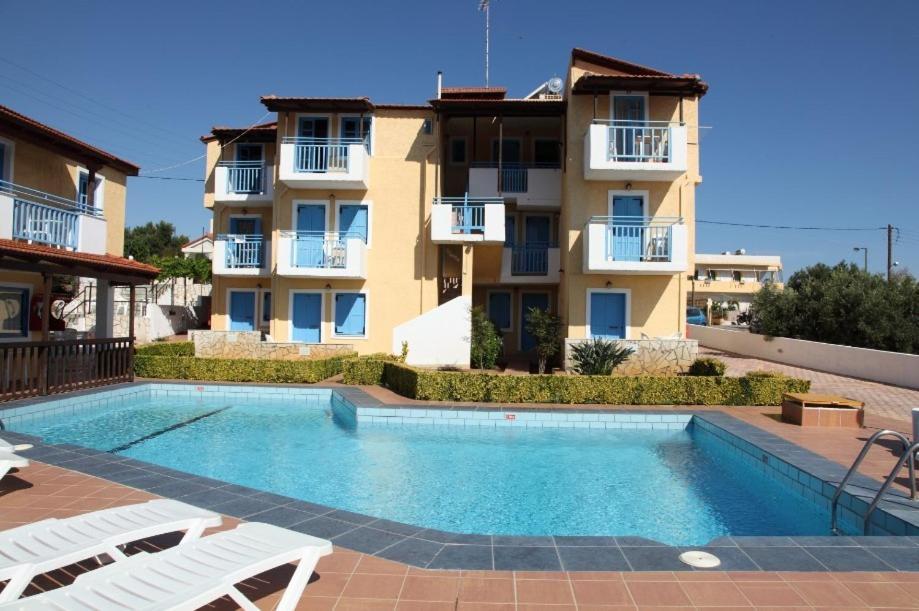 Mareva Hotel Apartments Limenas Chersonisou Exterior foto